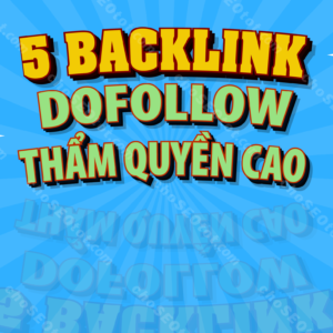 Cung cấp 5 Backlinks Dofollow từ các trang web có thẩm quyền cao thumnail