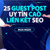 Cung cấp 25 guest posts trên các trang web có độ uy tín cao với liên kết SEO thumbnail