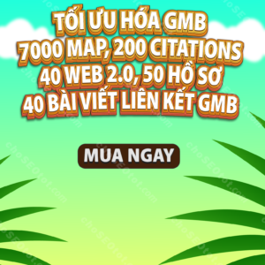 Cung cấp tối ưu hóa xếp hạng GMB, tối ưu hóa Citation GMB Thumbnail.