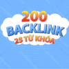 18 - Cung cấp 200 Web 2.0 Backlinks cùng 25 từ khóa - Thumbnail