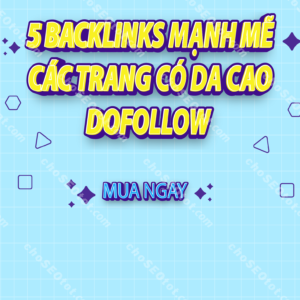 Cung cấp 5 Backlinks mạnh mẽ từ các trang có DA cao Thumbnail.