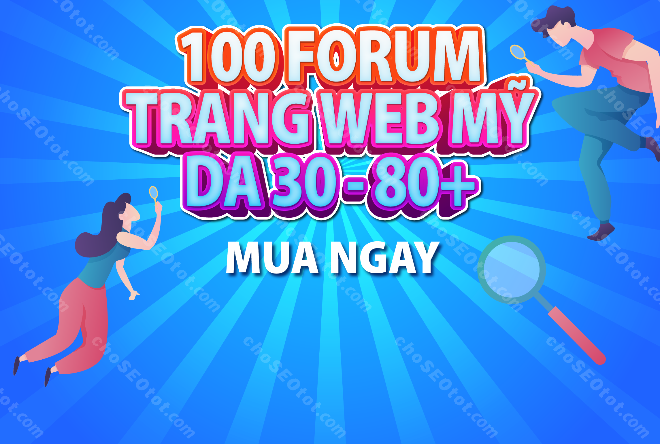 100 Backlink Forum Mỹ (DA 30 đến 80+)