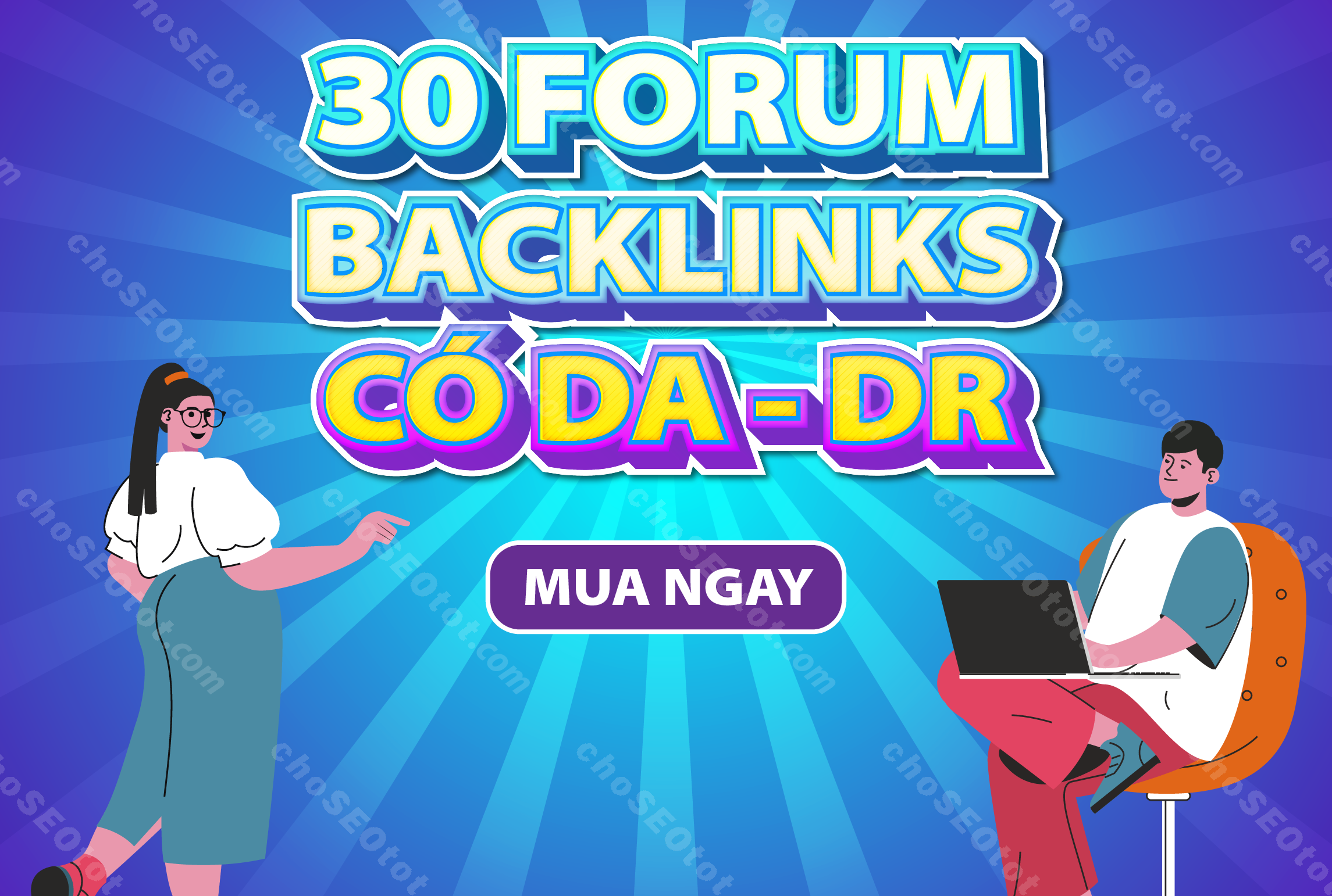 30 Backlink Forum có DA DR