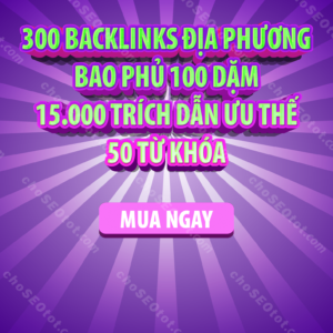 Cung cấp 300 backlinks địa phương, phạm vi bao phủ 100 đám, THUMBNAIL 01