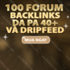 Cung cấp 100 forum backlinks thủ công THUMBNAIL 01.