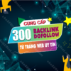 Cung cấp 300 backlink dofollow từ các website uy tín 01