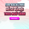 Cung cấp 500 backlink hồ sơ xã hội theo ngữ cảnh một cách thủ công thumbnail.